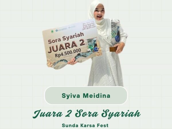 SMAN 1 SURADE RAIH 3 PENGHARGAAN DALAM SUNDA KARSA FESTIVAL KARYA KREATIF JAWA BARAT 2025